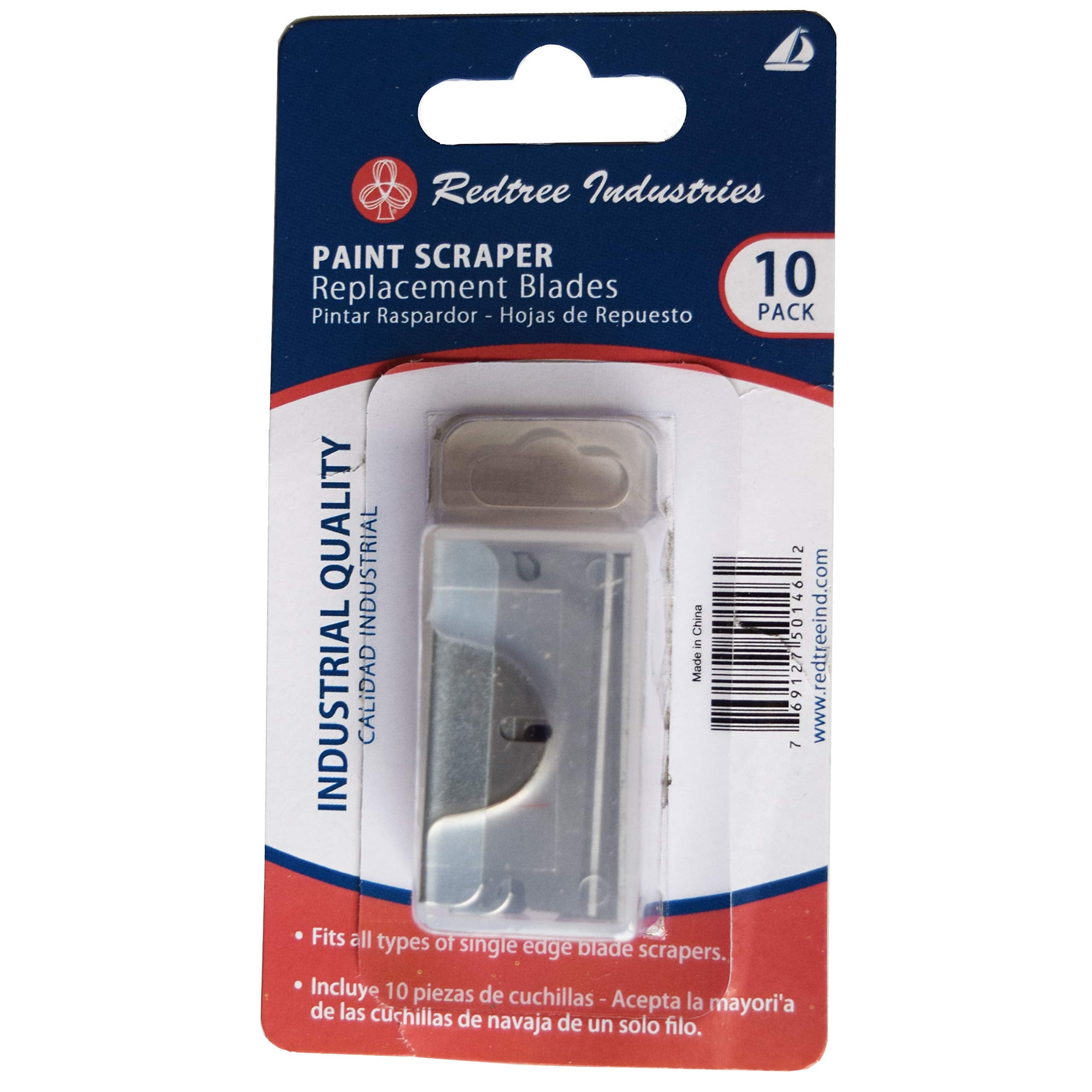 Paint Scraper Replacement Blades Redtree Industries 50146 - 10 Pack