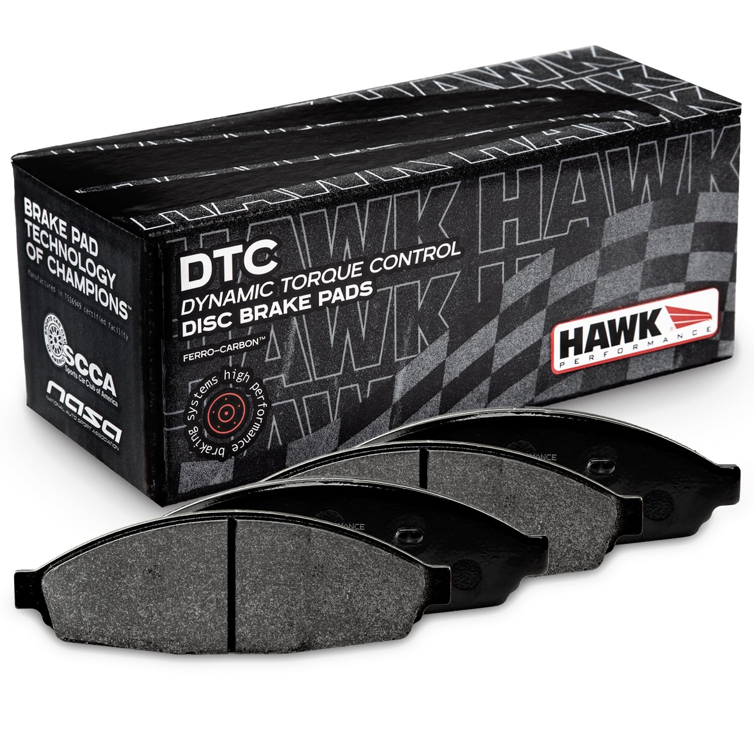 Hawk Performance DTC-60 HB433G.654 Motorsport Brake Pads