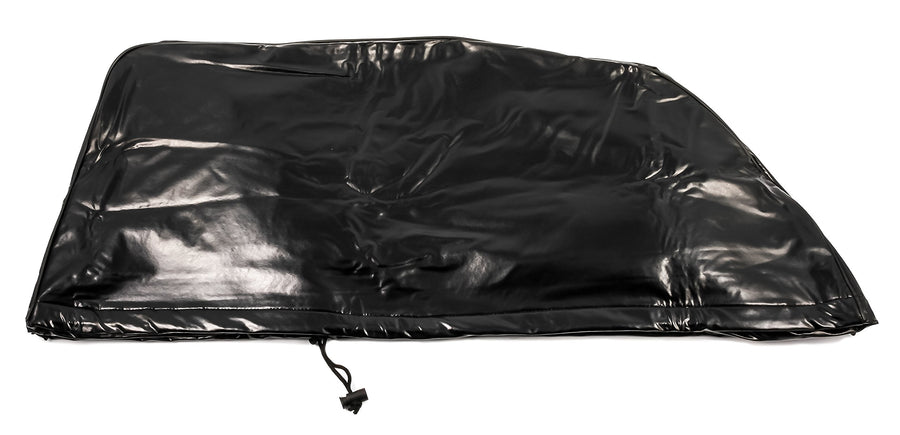 Black Camco Vinyl Air Conditioner Cover 45263