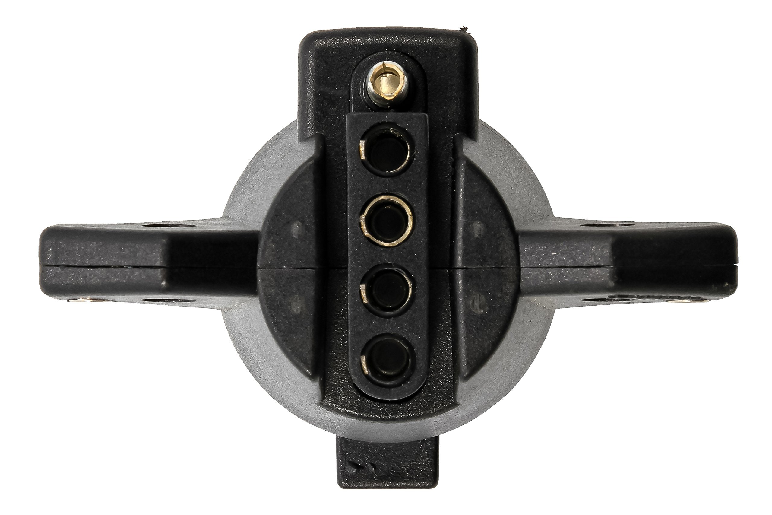7-to-5 Way Connector Camco | Designed to Connect 5-Way Trailer Plug to 7-Way Receptacle | Features Corrosion-Resistant Housing (50021)
