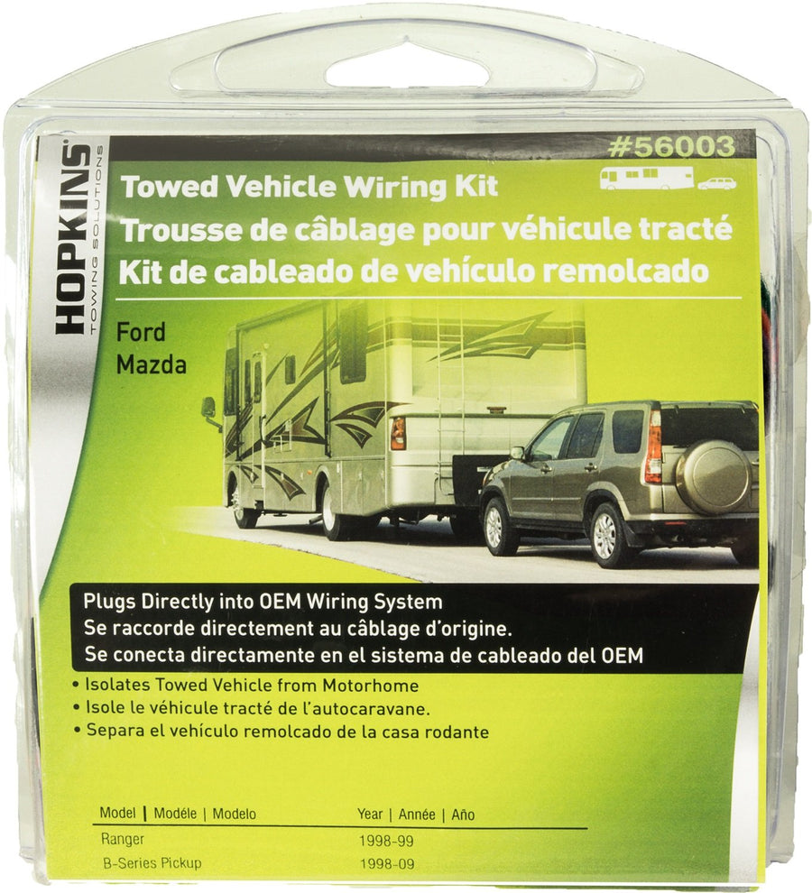 Plug-in Hopkins Simple Towed Vehicle Wiring Kit 56003