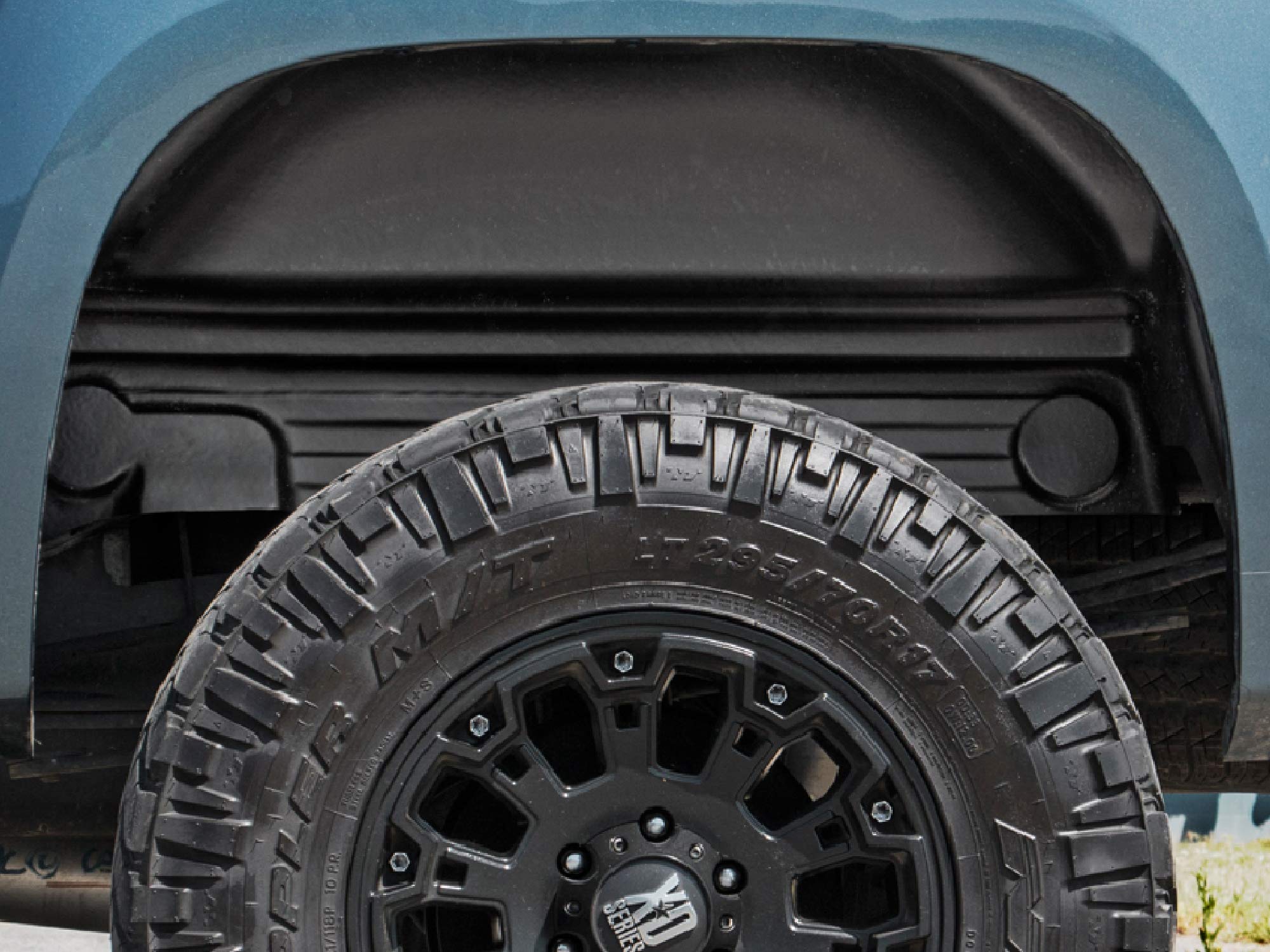 Rough Country Wheel Well Rear Liners for 07-13 GMC 1500/2500HD/3500HD - 4208