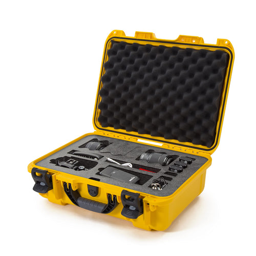 Waterproof Nanuk 925 Hard Case Carry-on with Foam Insert for Canon, Nikon - 1 DSLR Body and Lens/Lenses - Yellow