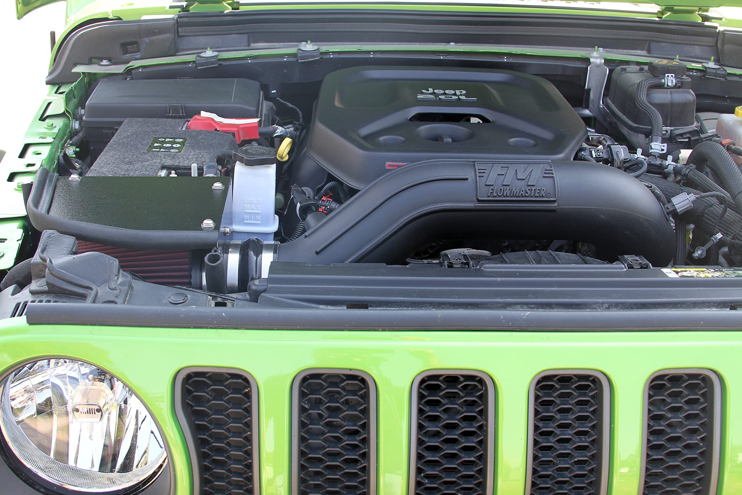 Flowmaster 615185: Wrangler Jl, 18-21, 2.0T, Air Intake