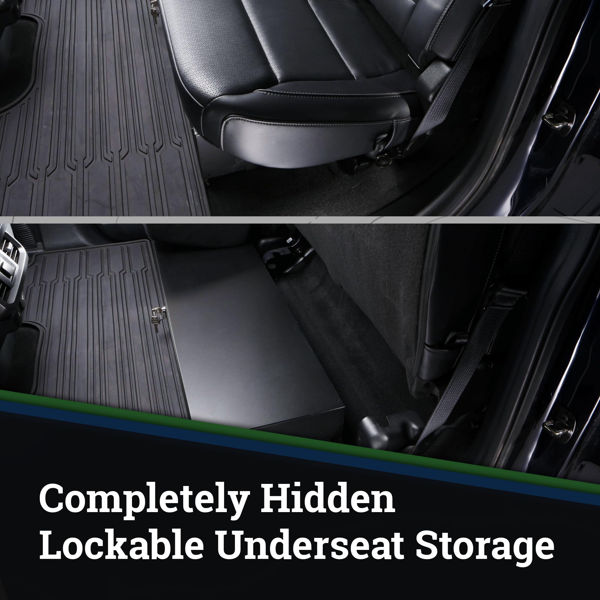 Underseat Tuffy Drawer for 2015–2025 Ford F-Series & 2019–2025 Chevy/GMC Silverado/Sierra – Heavy-Duty Locking Truck Storage, No-Drill OEM Mounts, Ford & GM Hardware Included