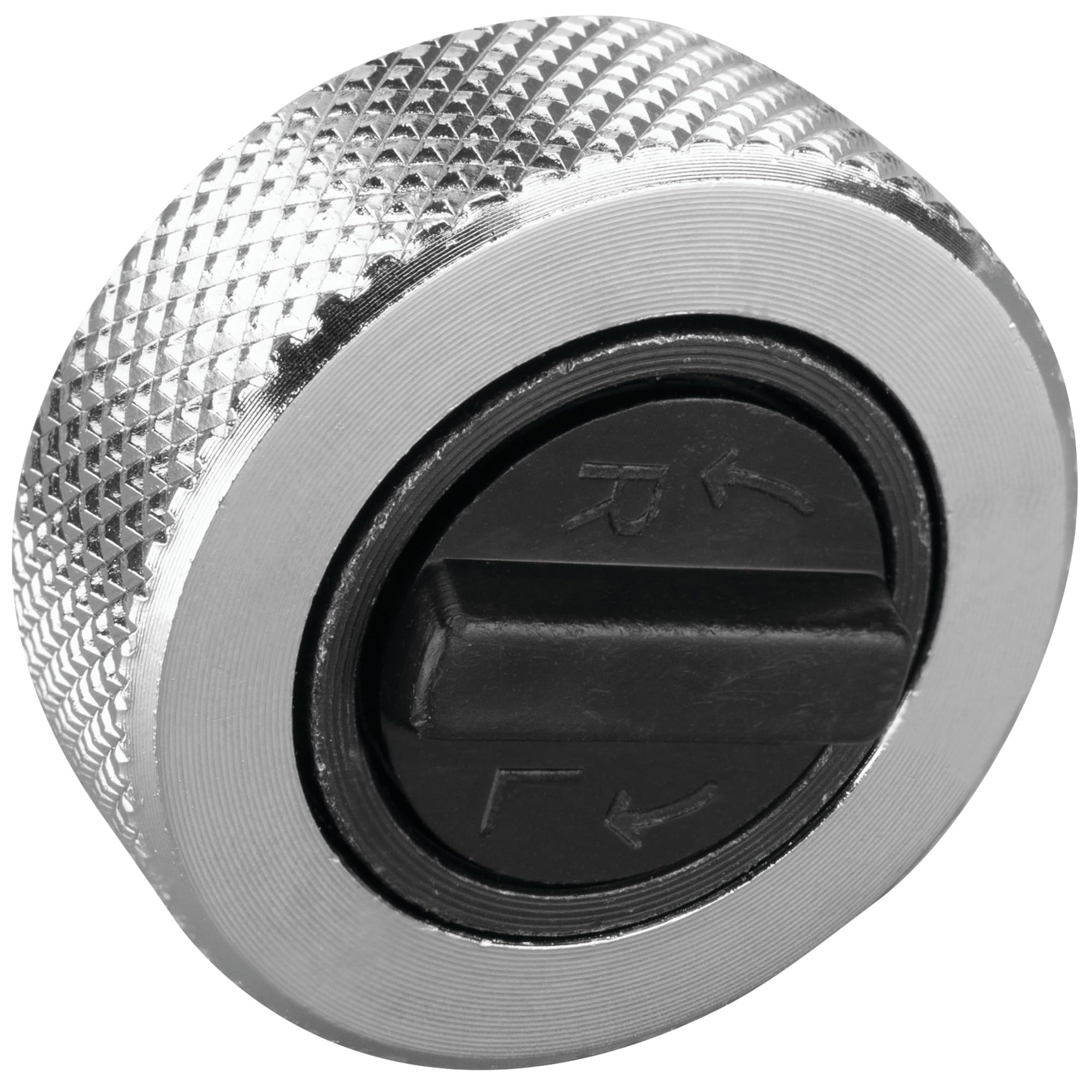 1/4-Inch Drive Performance Tool W38125 Compact Quick Release Ratchet with 72 Teeth, Knurled Grip and Nickel Chrome Plated Finish for Tight Spaces