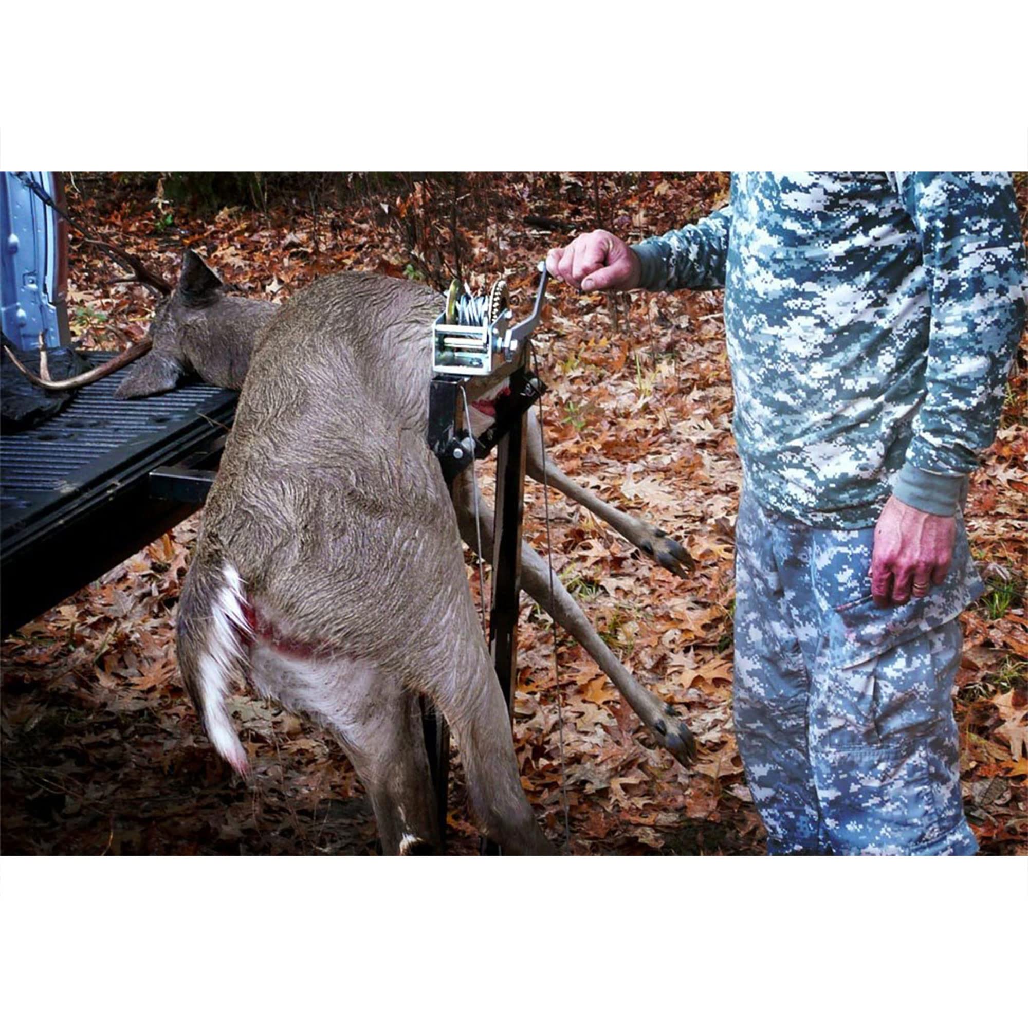 Loading Assistant Viking Solutions Deer Hoist for Large Game Animals, L-E-VATOR