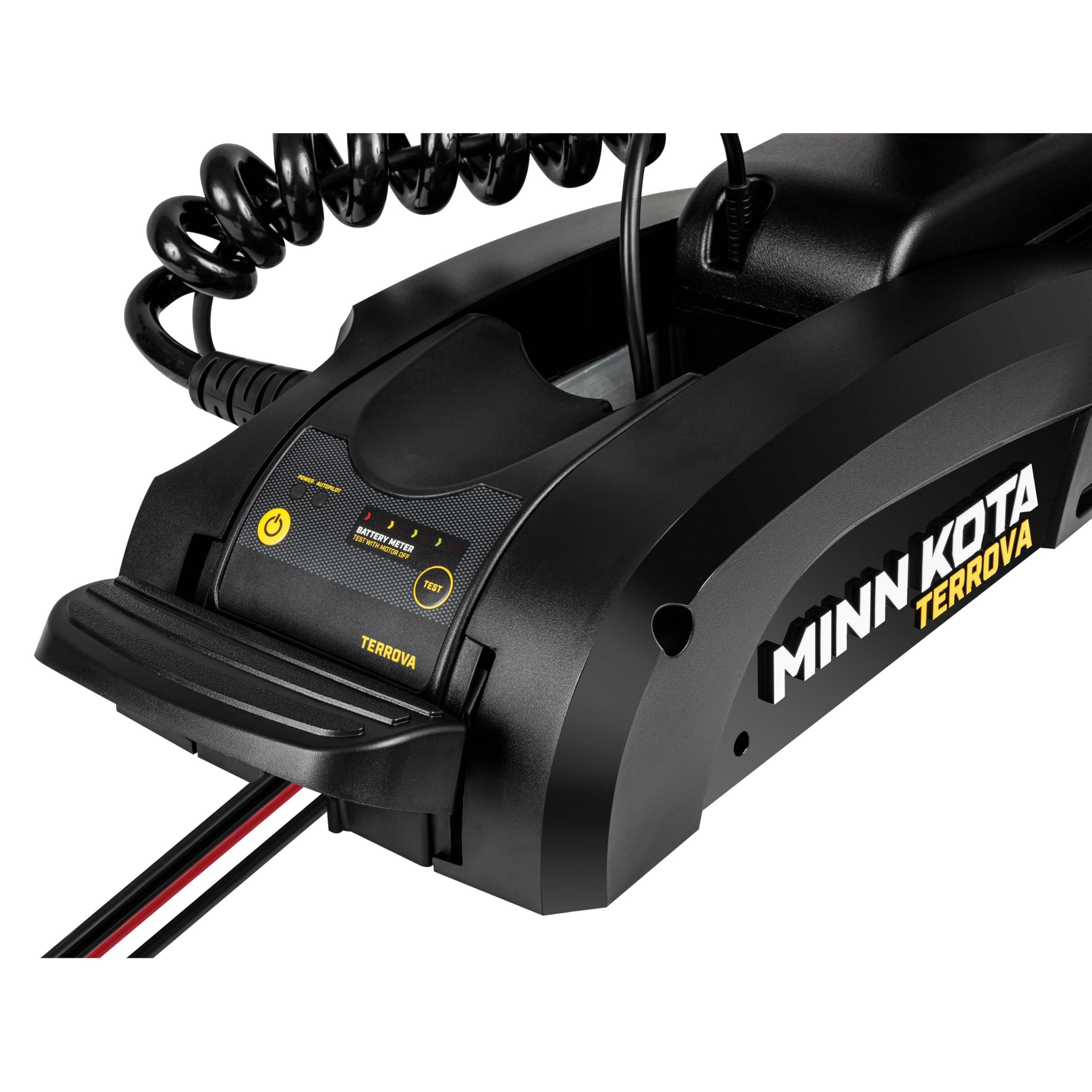 Minn Kota Bow-Mount Terrova Electric Trolling Motor with GPS, Spot-Lock – 55 Lb. Thrust, 54 In. Shaft, Freshwater