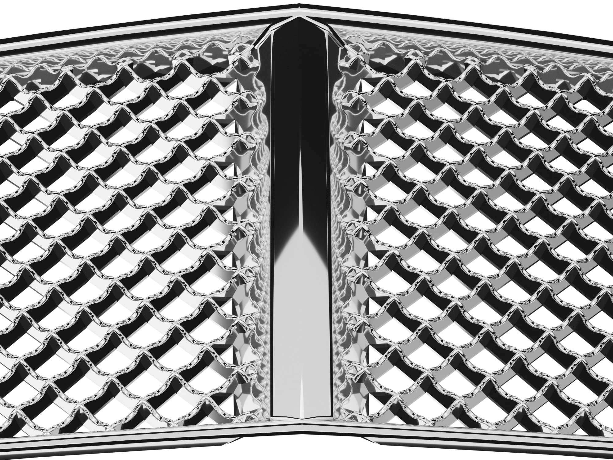 7147669 Armordillo USA Mesh Grille Fits 2005-2010 Dodge Charger-Chrome