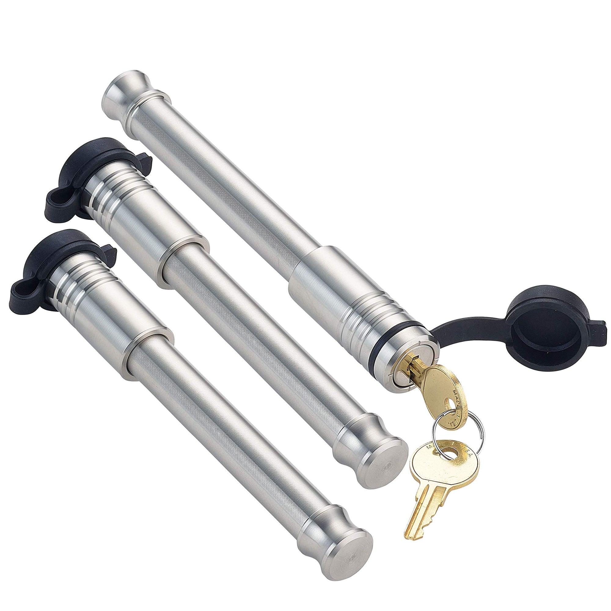 3 Pack, Keyed Alike, InfiniteRule Security 61673 Receiver Locks for 3" Receiver