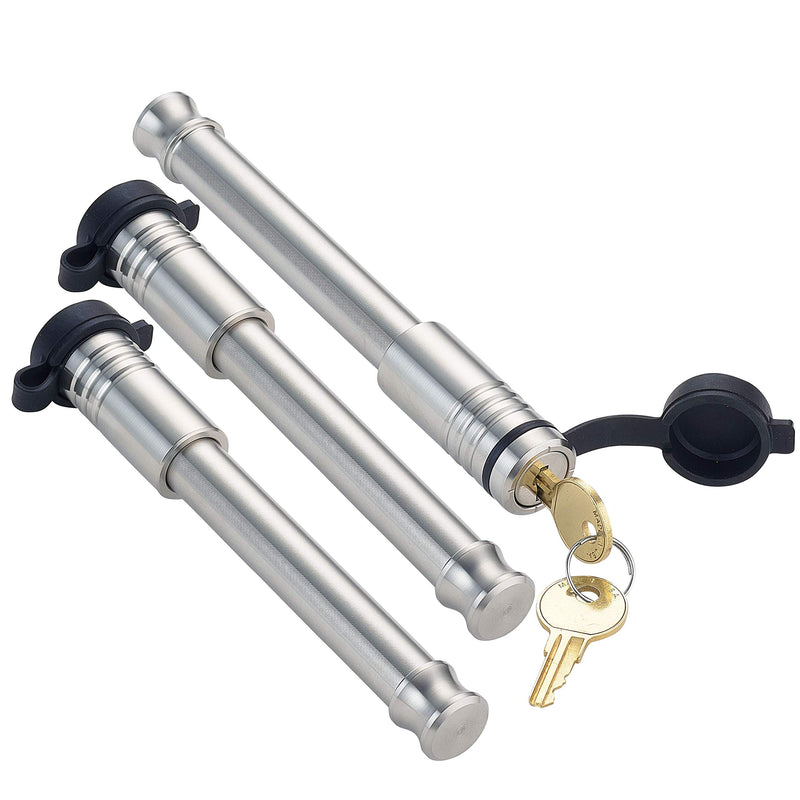 3 Pack, Keyed Alike, InfiniteRule Security 61673 Receiver Locks for 3" Receiver
