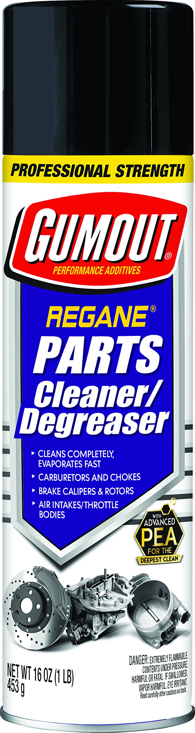 Gumout Regane 540001 Parts Cleaner and Degreaser, 15 oz.