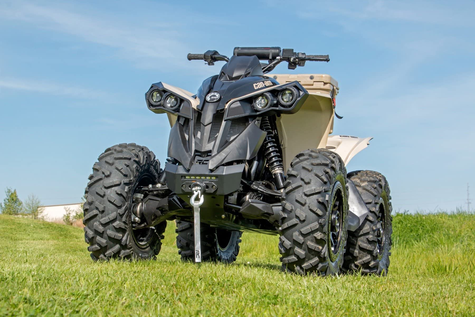Winch Bumper Rough Country w/Winch Tray for 2012-2022 Can-Am Renegade - 97065
