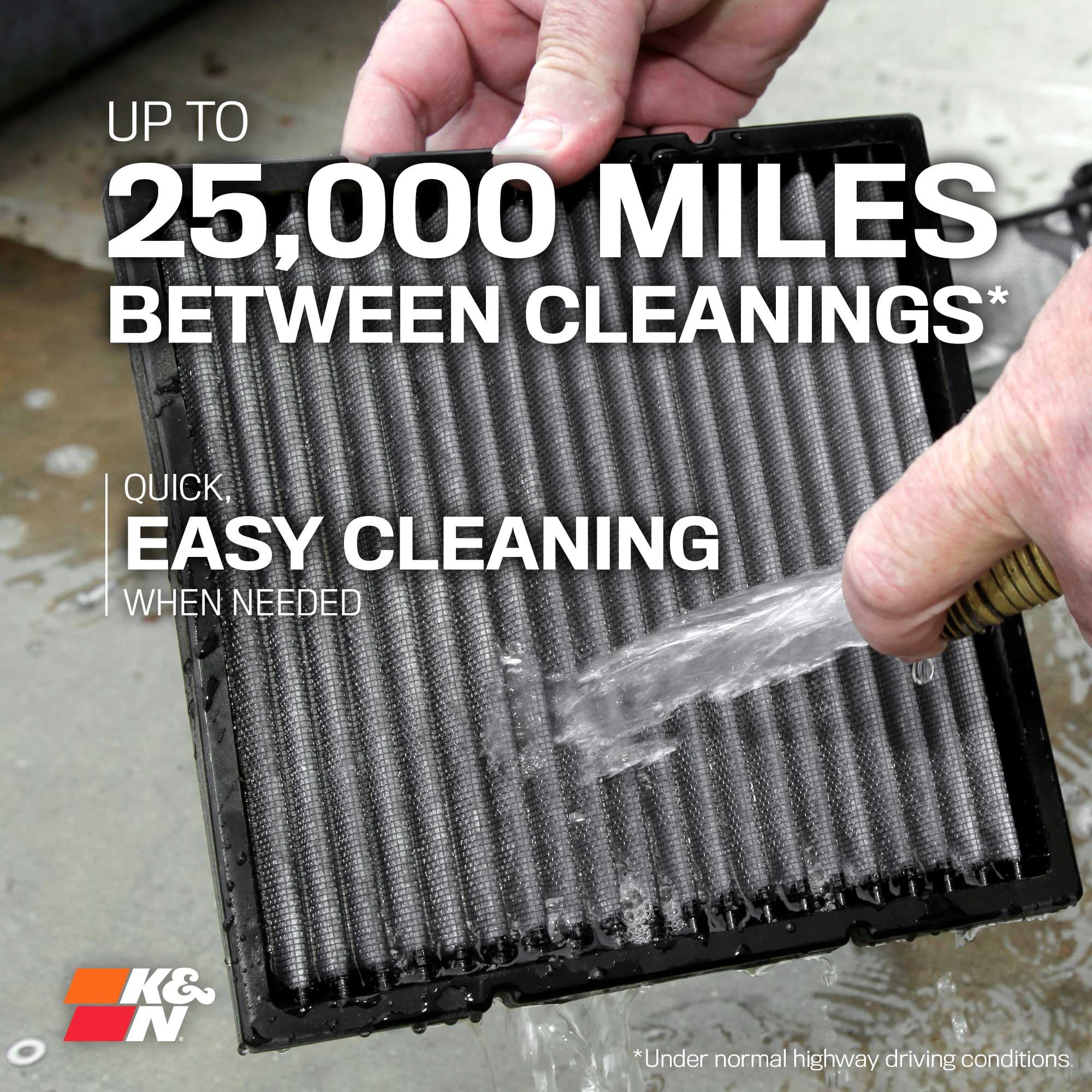 Cabin Air Filter K&N: Premium, Washable, Clean Airflow to your Replacement Air Filter: Designed for Select 1999-2008 HONDA/ACURA (Odyssey, Pilot, MDX) Vehicle Models, VF3004
