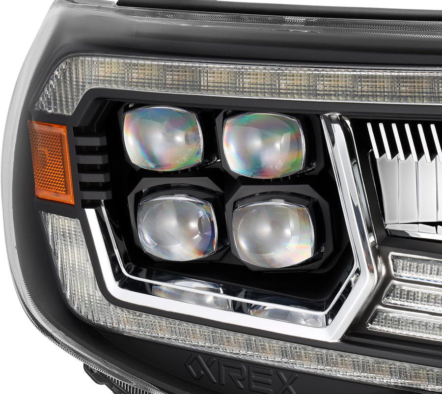 880742 AlphaRex USA Nova Series Projector Headlights fits Toyota Tacoma,Clear