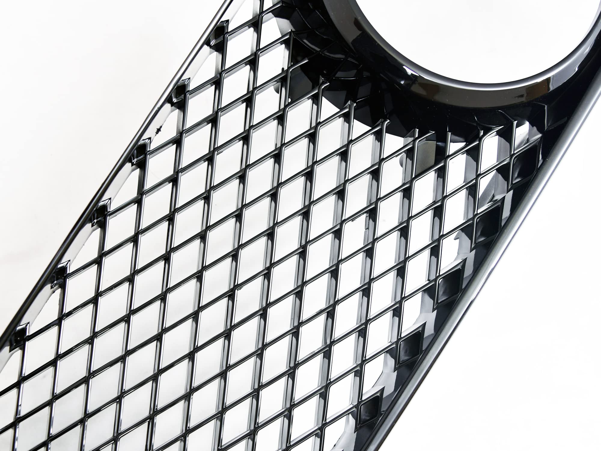 GT Style Armordillo USA Front Hood Grille - Gloss Black Fits 2005-2009 Ford Mustang GT