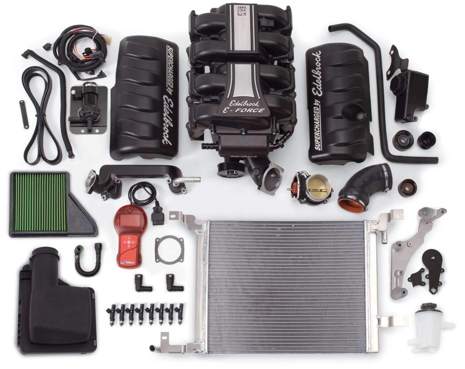Edelbrock E-Force Supercharger Kit for Mustang Ford