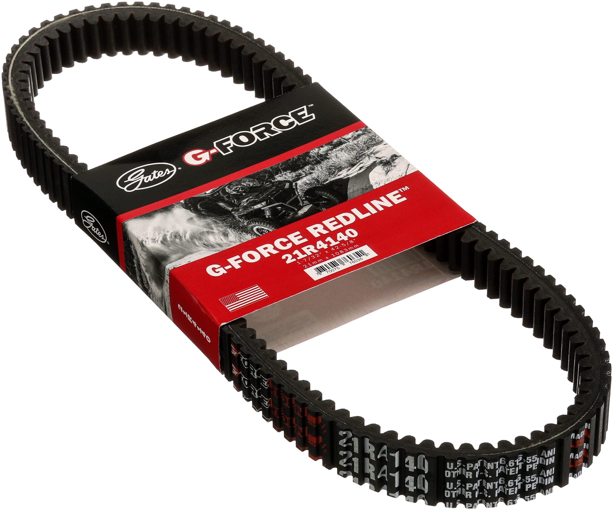 G-Force Gates RedLine Continuously Variable Transmission (CVT) Belt 21R4140