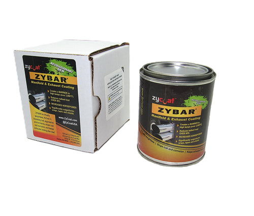 ZyCoat 11016 ZyBar High Temperature Coating - Midnight Black, 16 Ounce