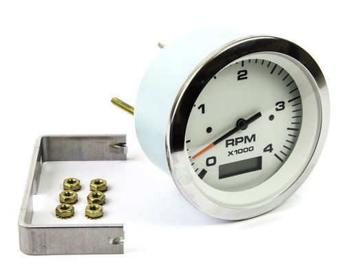 Sierra 65692P International Lido 90-180 Teeth 0-4000 RPM Electric Tachometer/Hourmeter, 3"