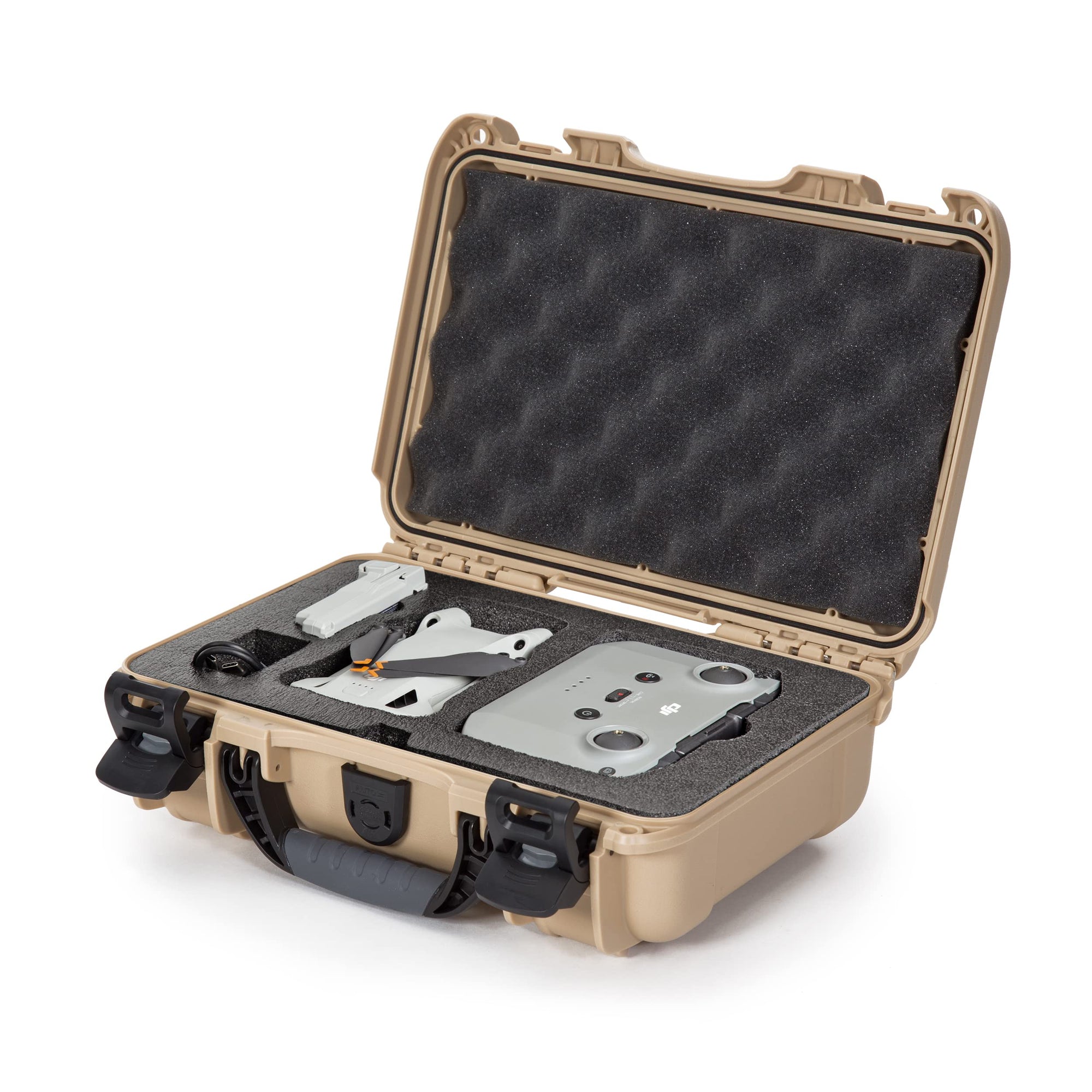 Nanuk Waterproof Hard Case 909 with Custom Insert for DJI Mini 3 and RC-N1 Remote - Tan (909S-080TN-0A0-C0598)