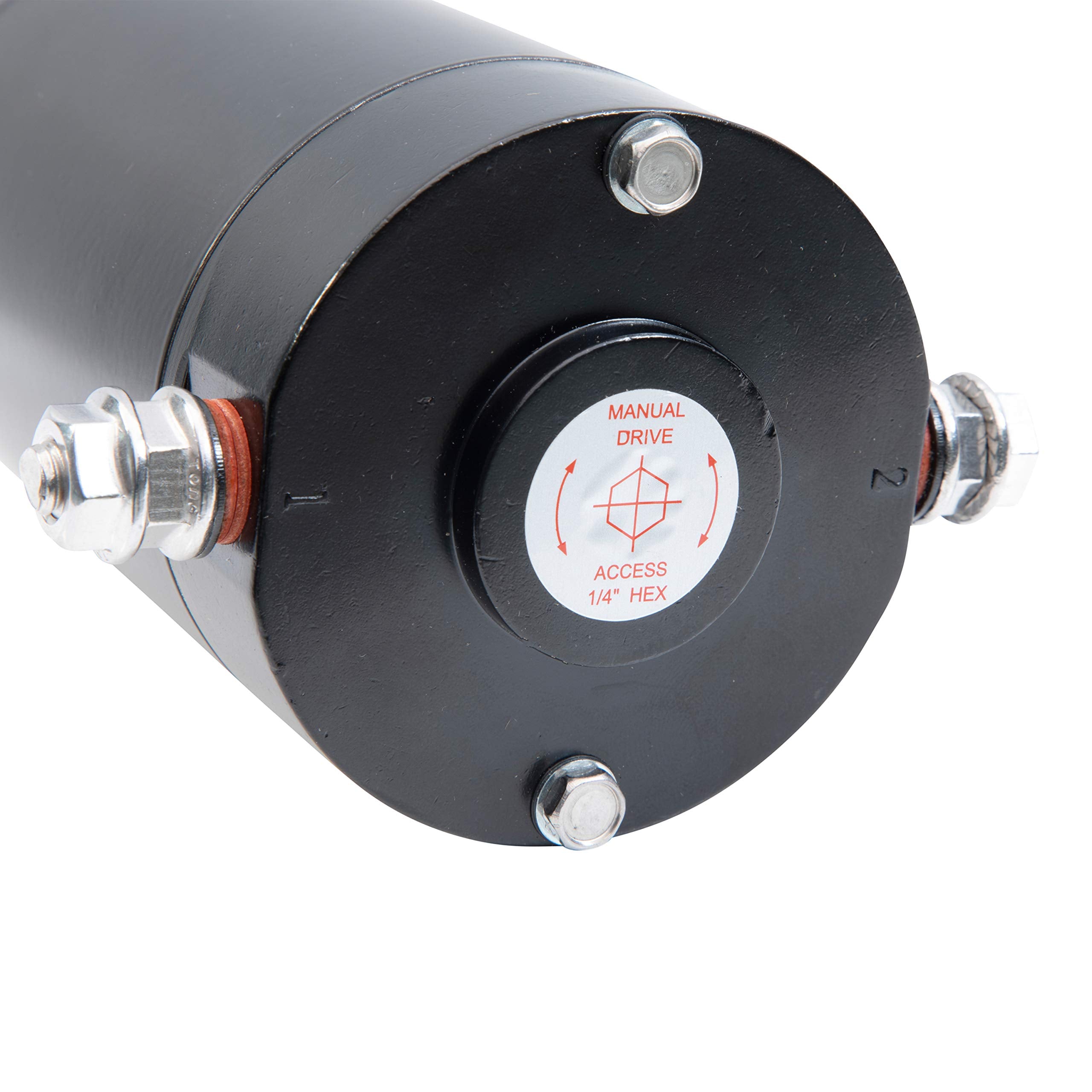 Hydraulic Pump Lippert 12-Volt DC Motor for Power Unit 141111, Powder-Coated Finish, User-Friendly Installation - 650057