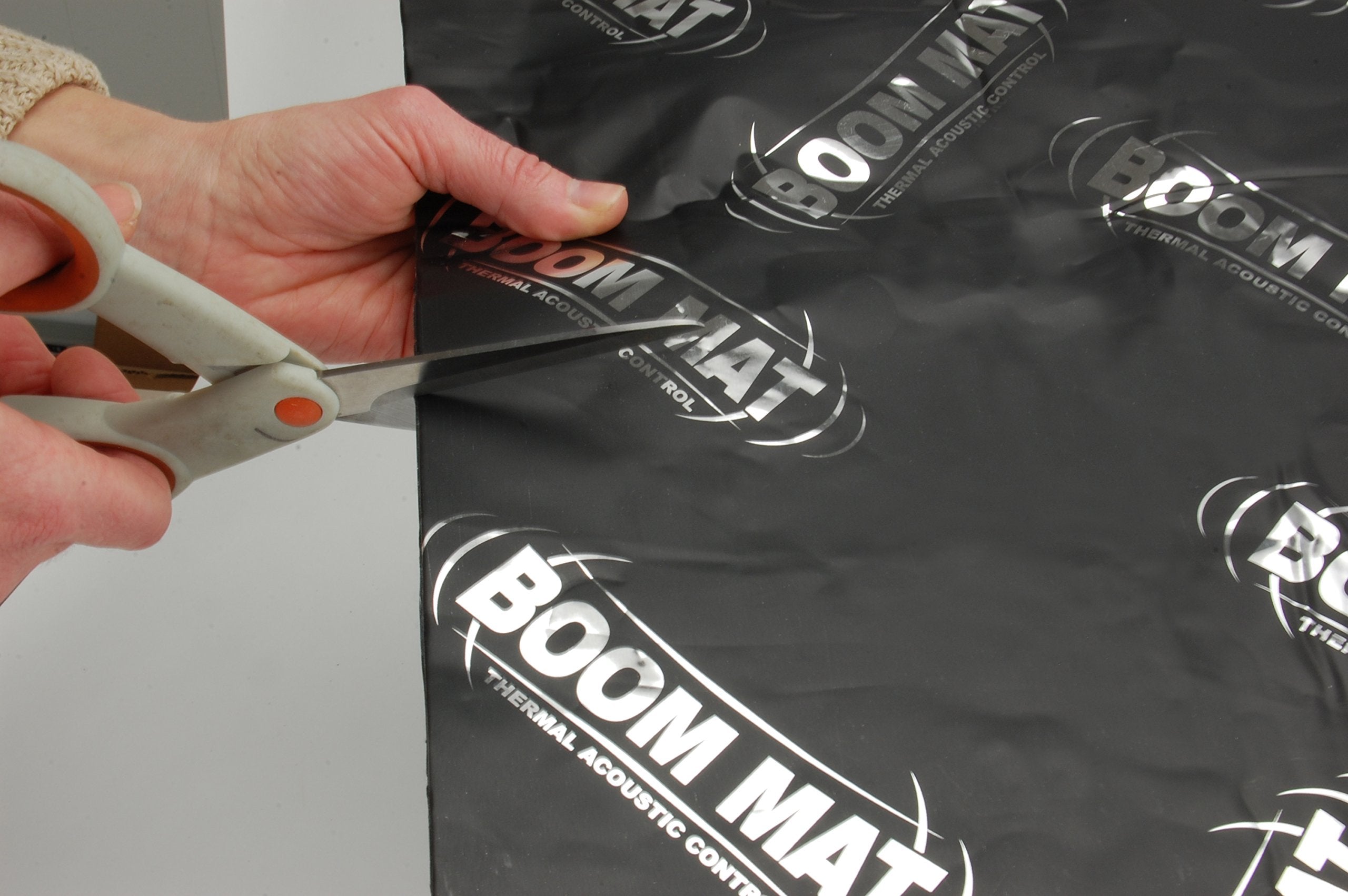 Boom Mat Design Engineering Sound Deadening Material with Adhesive Backing | 2mm 12.5" x 24" (Pack of 10)