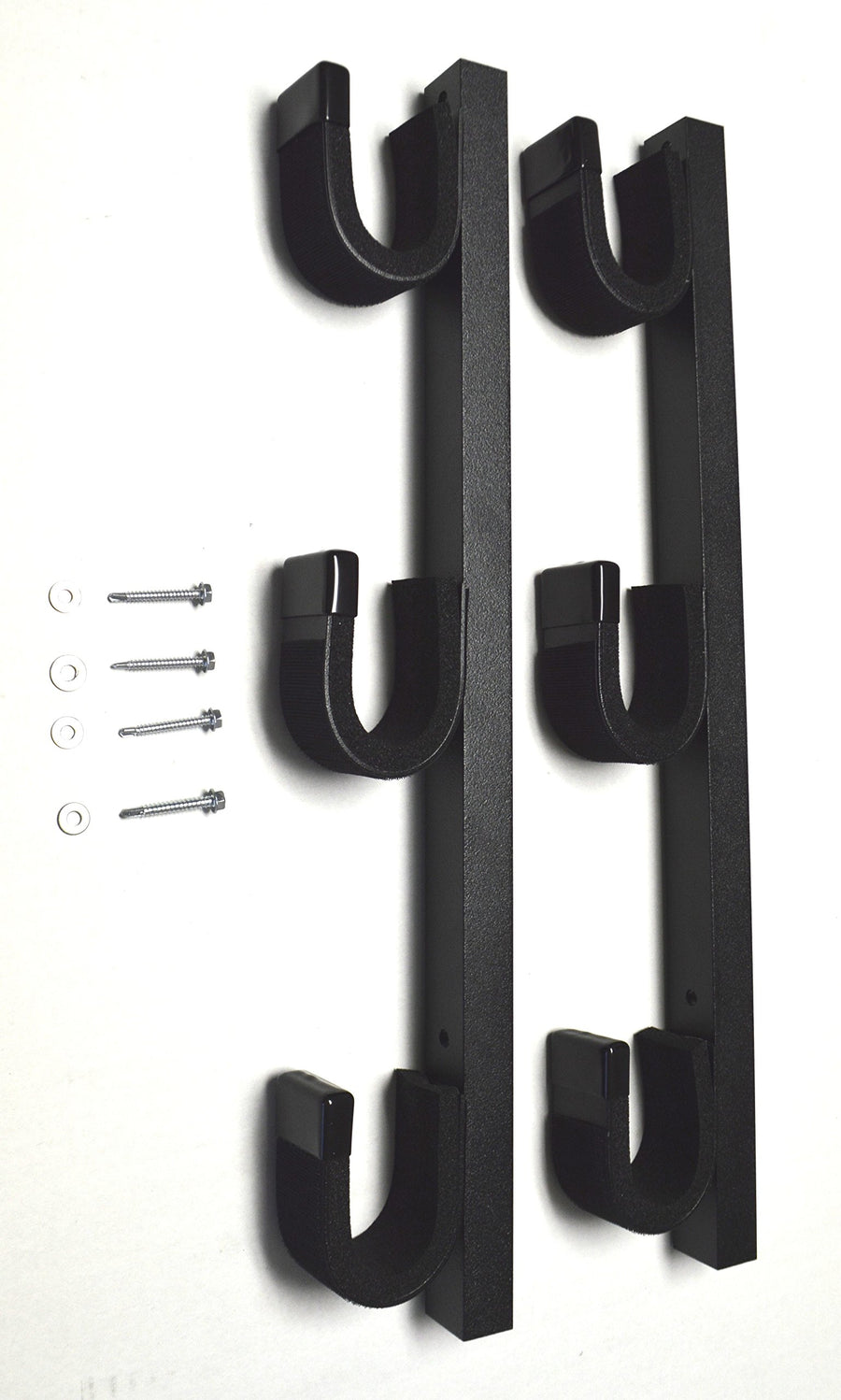 Quick-Draw Great Day Triple Wall Rack, Black, QD-WR