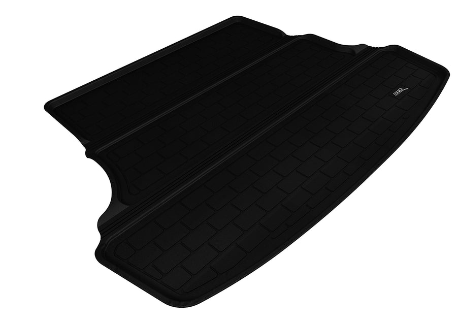 3D MAXpider Custom Fit Cargo All-Weather Floor Mat for Select Hyundai Accent Models - Kagu Rubber (Black)