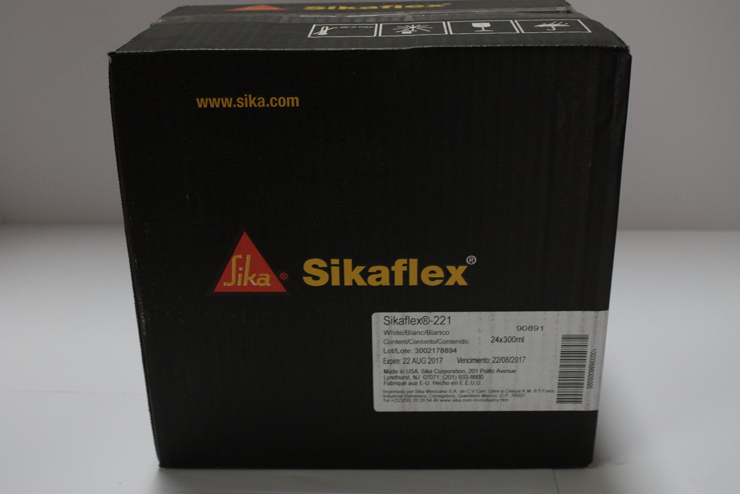 Case Quantity Sikaflex 221 White (24 Sikaflex 221 White per case)