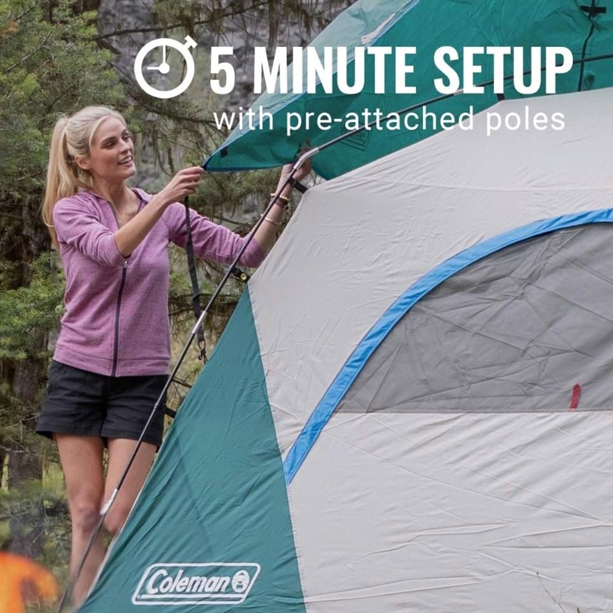 SKYDOME 6P TENT EVERGREEN C002