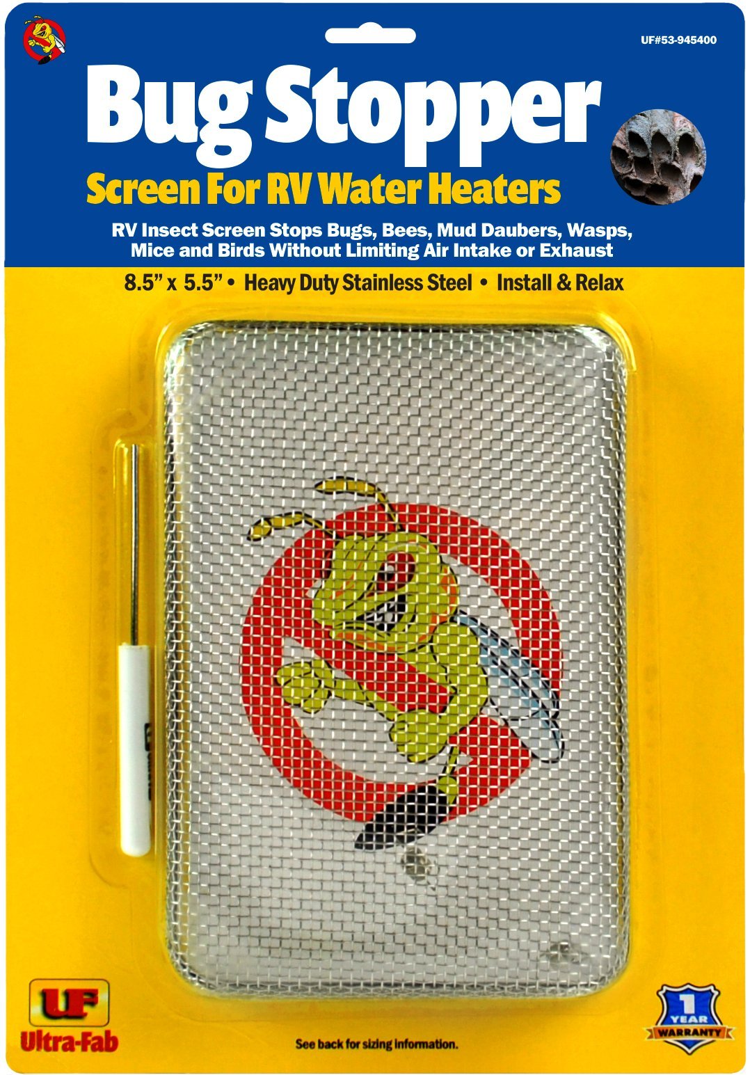 Atwood & Suburban Bug Stopper Water Heater (53-945400)