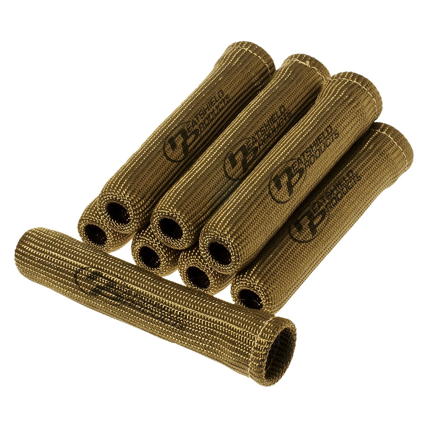 Heatshield Products 1" ID x 6" Long Lava Boot Heat Shield (400708), Pack of 8