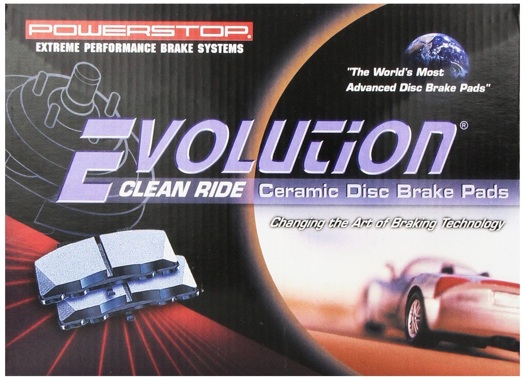 Z16 Evolution Power Stop Front Ceramic Brake Pads 16-1409