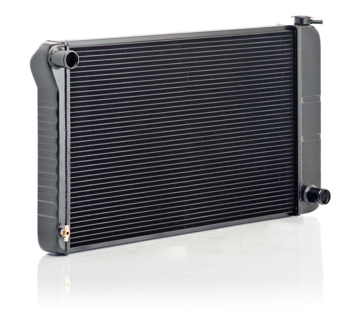Black Finish Be Cool 15008 Restoration Crossflow Radiator OE