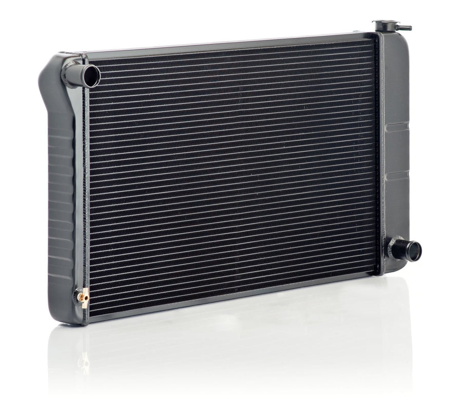 Black Finish Be Cool 15008 Restoration Crossflow Radiator OE