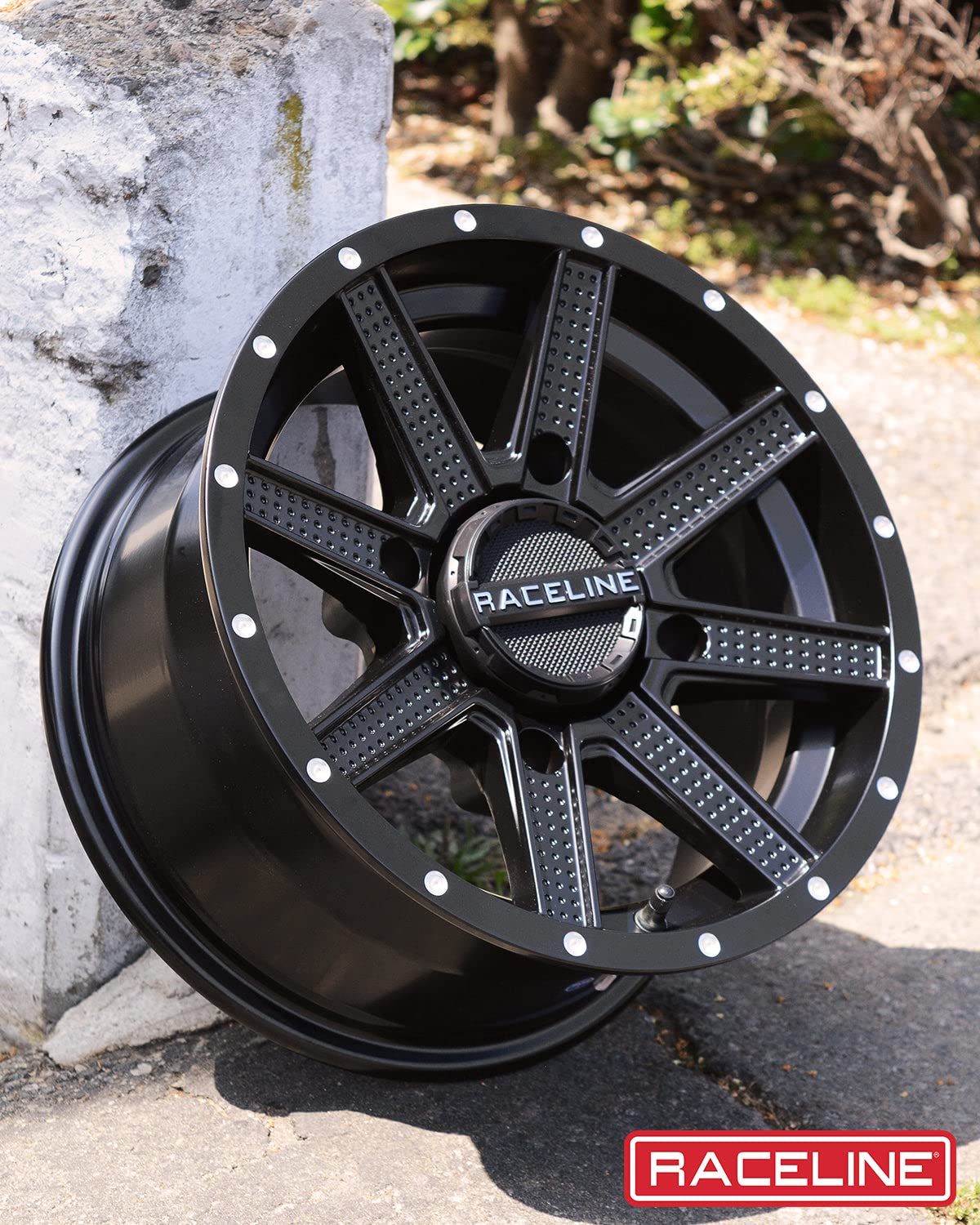 Raceline A92B Wheels HOSTAGE UTV/ATV Black 14x7" 4x110", -47 mm offset/(2.15"B/S)
