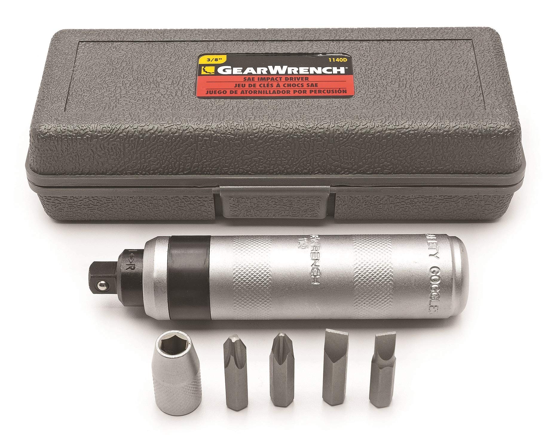 3/8" Drive GEARWRENCH Impact Driver Set - 6 Pc. 1140D