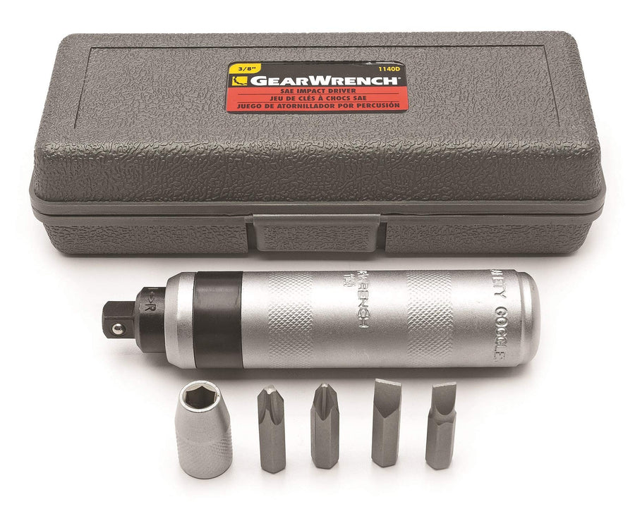3/8" Drive GEARWRENCH Impact Driver Set - 6 Pc. 1140D