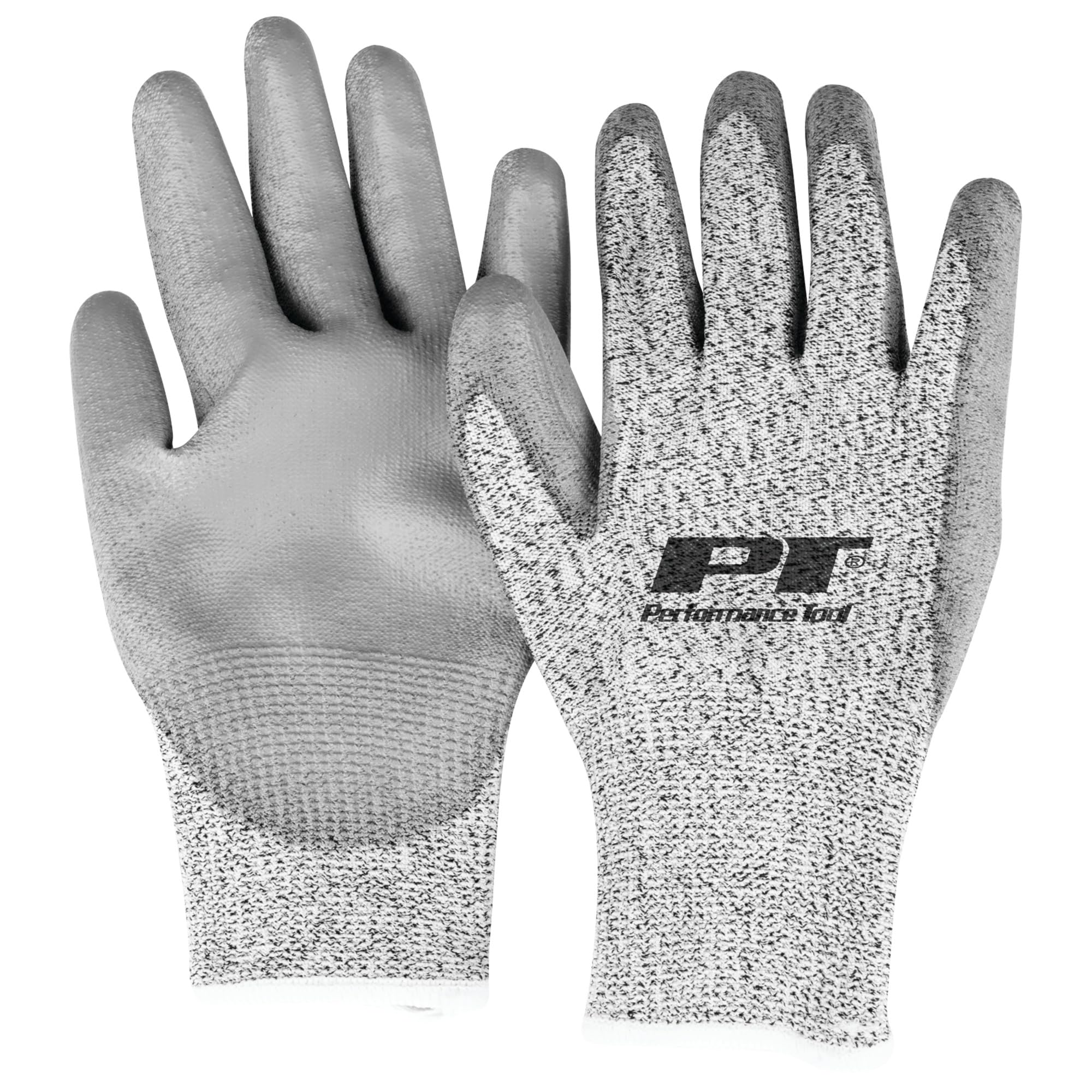 Cut Resistant Performance Tool W89021 Gloves Unisex-Adult (Gray, Large), 3 Pack