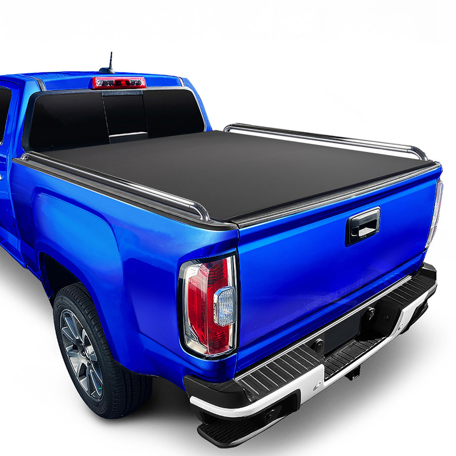 Tyger Auto T2 Soft Roll-up Low Profile Truck Bed Tonneau Cover Compatible with 2023-2026 Chevy Colorado GMC Canyon | 5'1" (61") Bed | TG-BC2C6206