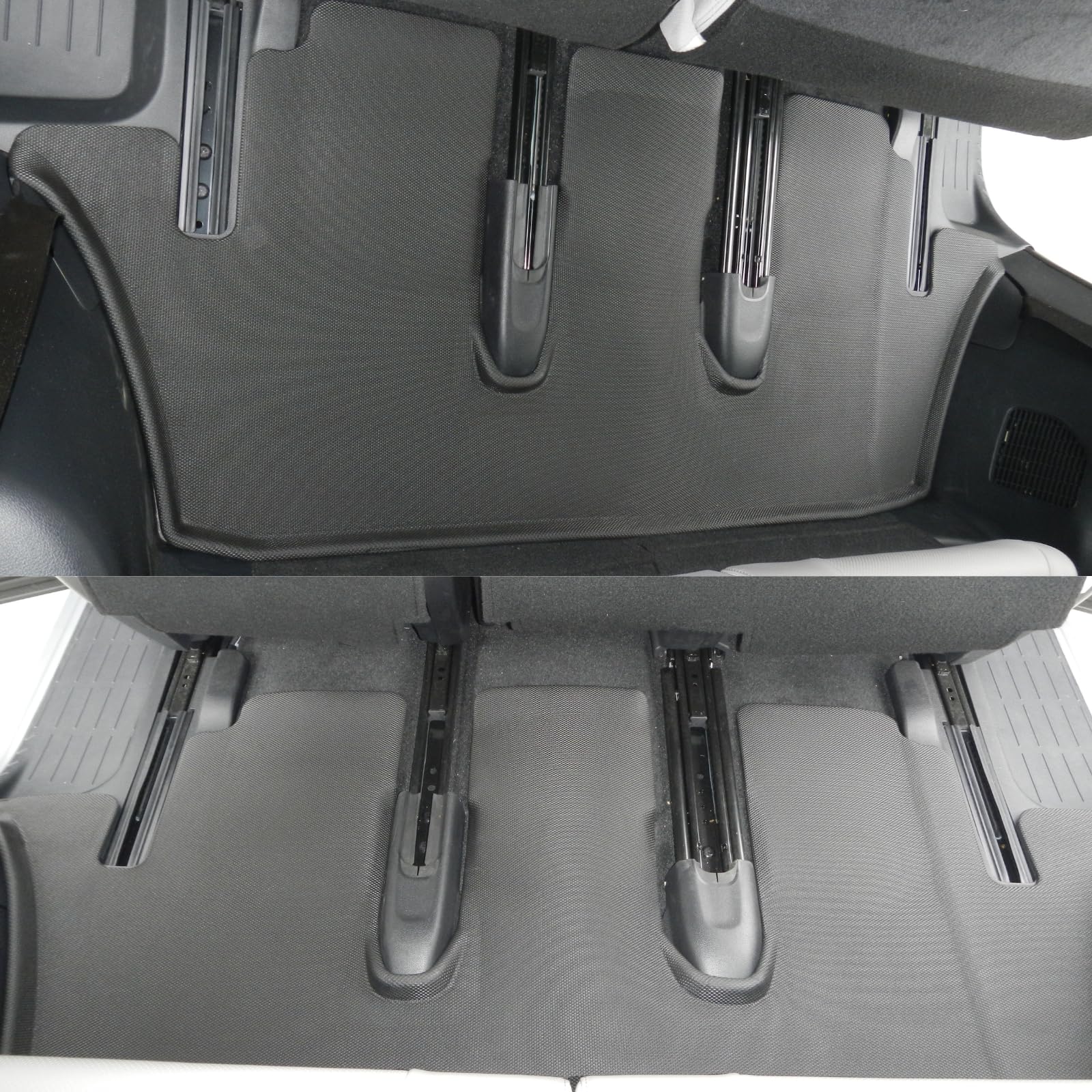 Kagu 3D MAXpider Custom Fit Bench Seating (Black) Compatible with Lexus TX 2024-2026 - Third Row