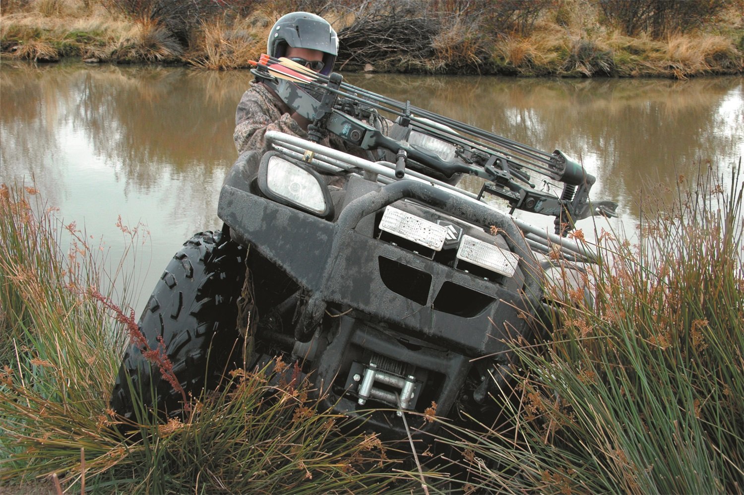 ATV Front Bumper WARN 70815 for Kawasaki KVF750 Brute Force 4x4i (2006-2008)