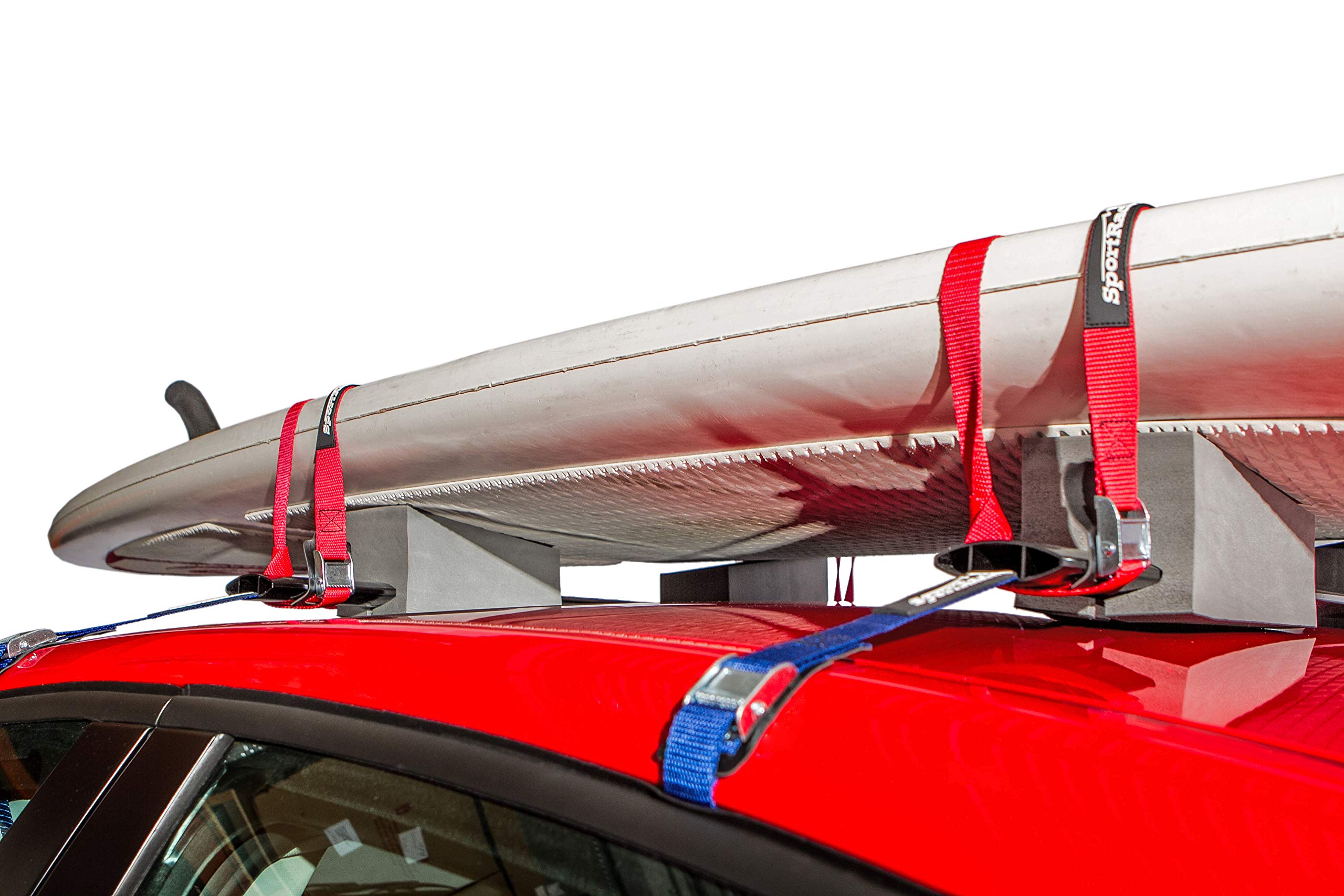 SportRack Adjustable Foam SR5527 Kayak Carrier, 24-Inch, Black