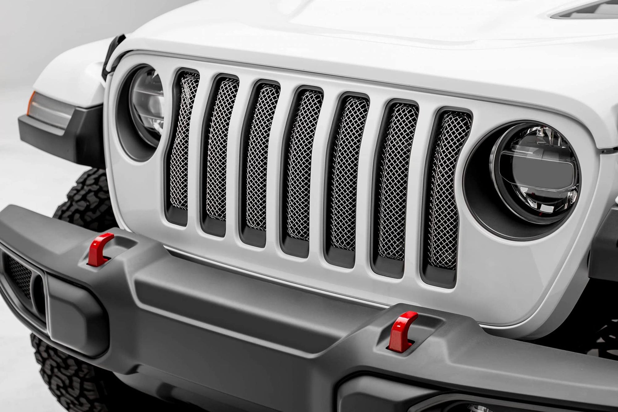 Jeep Wrangler Jl Sport Mesh Grille Compatible with T-Rex, 44493
