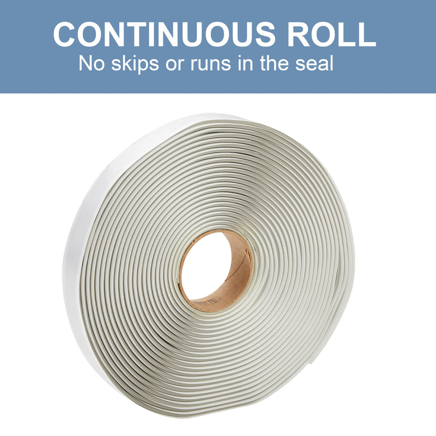 Butyl Seal Tape Dicor BT-1834-1 - 1/8" x 3/4" x 30' Repair Tape for RV, Trailer, Motorhome, Window, and Vent Sealing