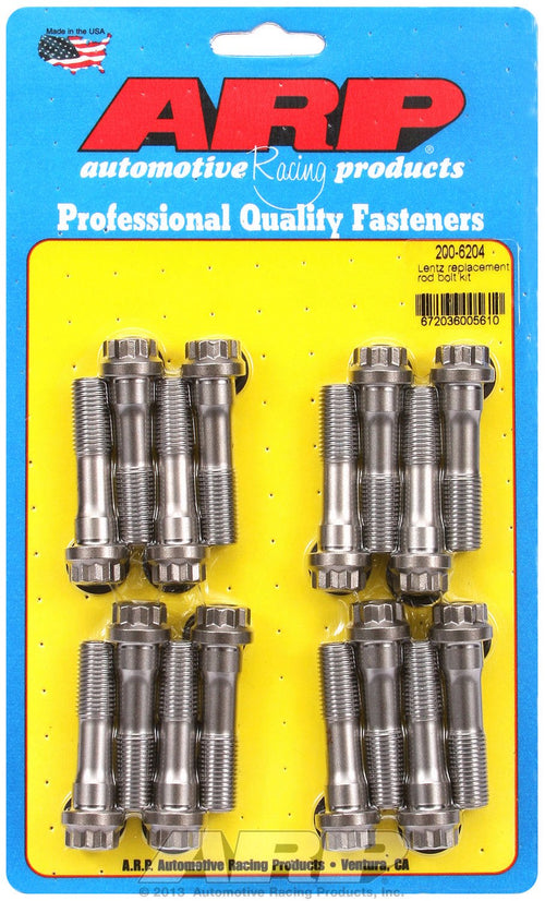 ARP 200-6204 Replacement Rod Bolt Kit 7/16" - 16 Piece