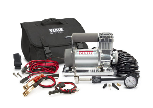 30032 Viair 300P Portable Compressor Kit with battery tender and compressor tie down (12V, 33% Duty, 150 PSI), CE