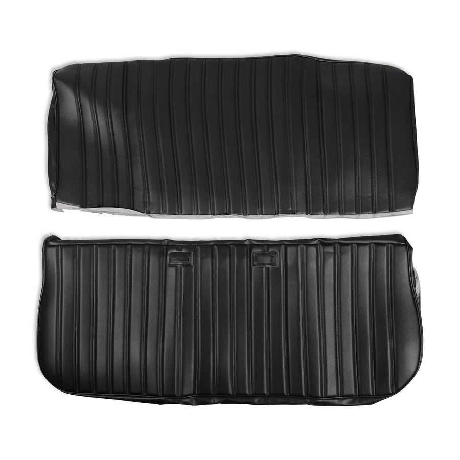 Brothers 05-300 C/K Seat Upholstery Kit - Full Pleat Vinyl - Black