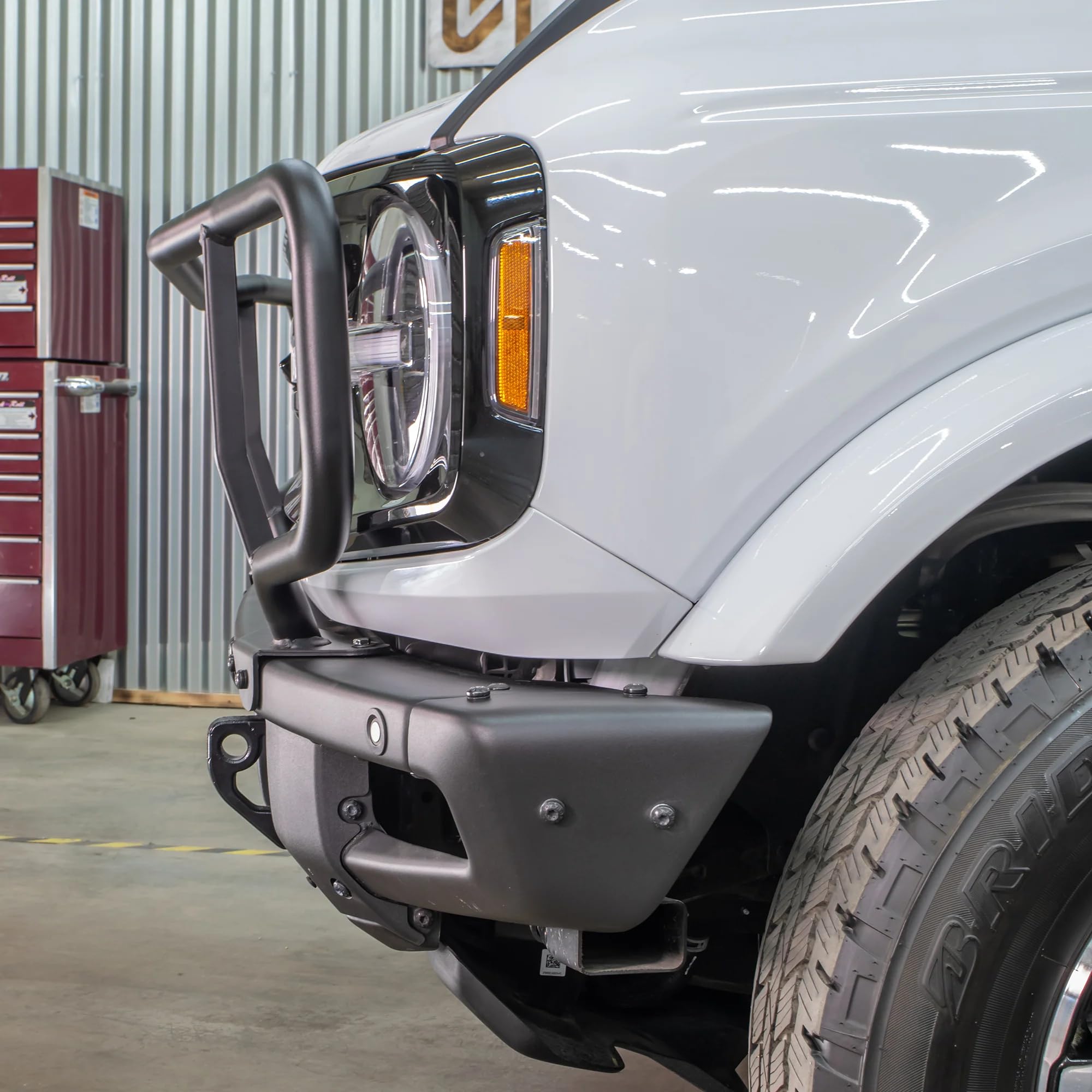 2021+ Ford Bronco OEM Grill Guard Turn Offroad Modular Bumper